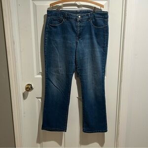 Code Bleu Wide Leg Jeans - Blue